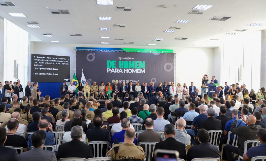 Governador lança projeto de conscientização masculina para combater violência contra a mulher