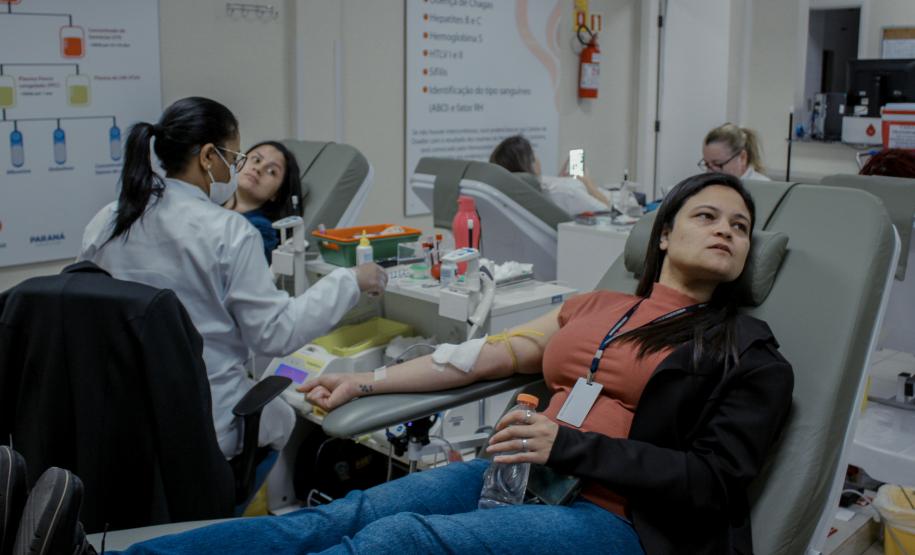 Servidores da Casa Civil deram a ideia de unir a equipe para fomentar a cultura da doação recorrente de sangue. Ação deve se repetir a cada quatro meses