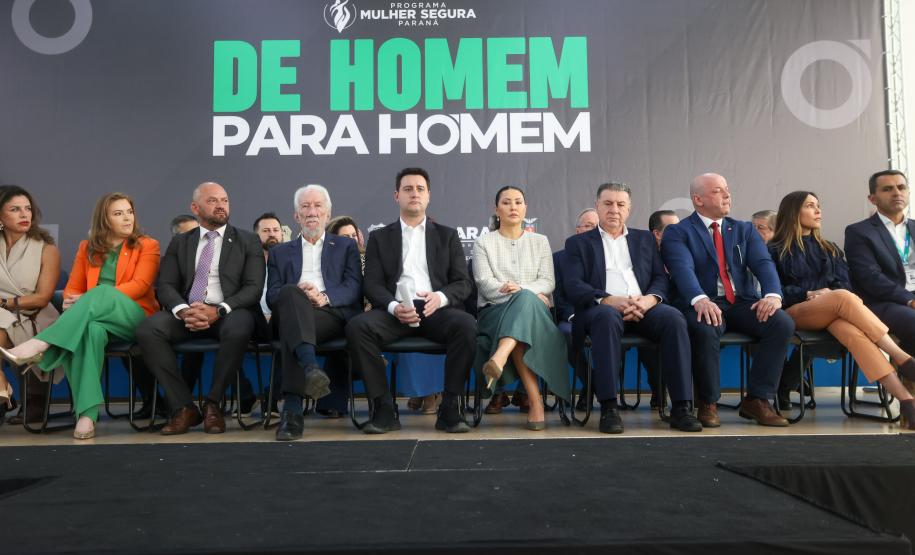 Governador lança projeto de conscientização masculina para combater violência contra a mulher