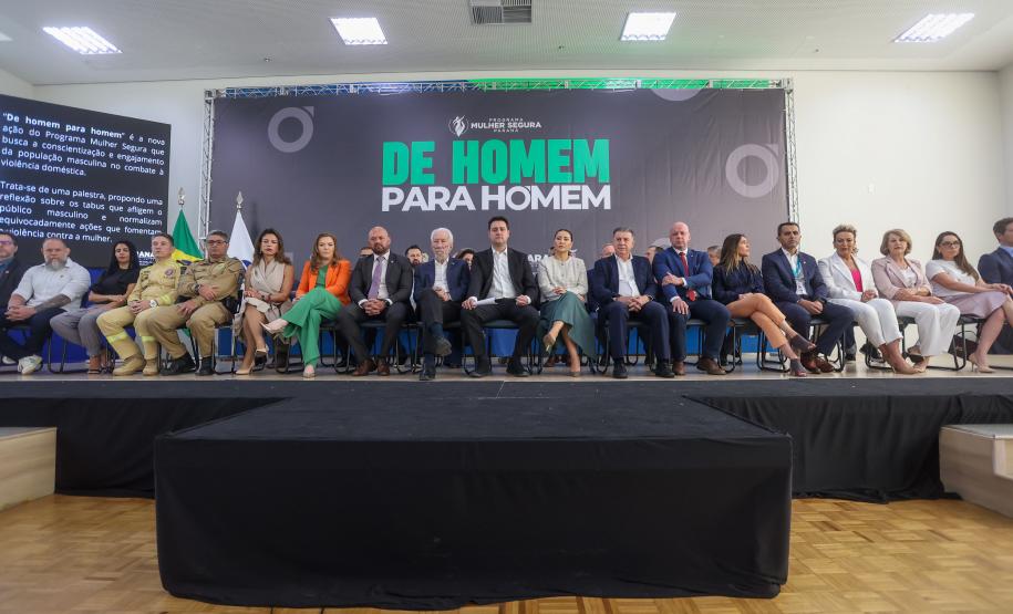 Governador lança projeto de conscientização masculina para combater violência contra a mulher
