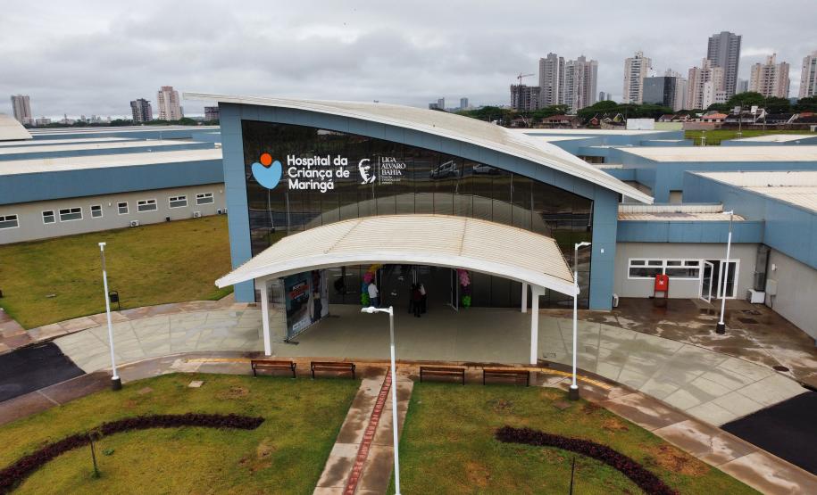 O governador Carlos Massa Ratinho Junior inaugurou nesta segunda-feira (16) o Hospital da Criança Irmã Maria Calista, de Maringá, no Noroeste do Estado.