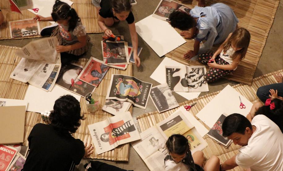 Museu Paranaense oferece oficinas gratuitas de encadernação para jovens refletirem sobre suas histórias