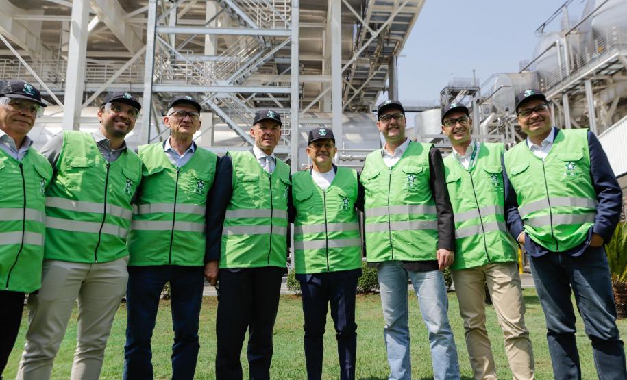 Ponta Grossa, 12 de setembro de 2024 - O governador Carlos Massa Ratinho Junior visita a fábrica da Heineken.