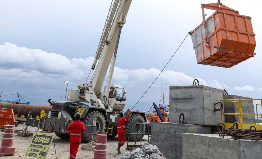 17,7% concluída, obra da Ponte de Guaratuba pode ser acompanhada em tempo real