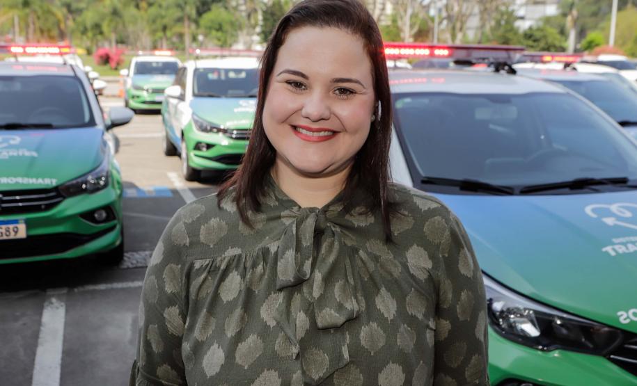 Curitiba, 23 de setembro de 2024 - O governador Carlos Massa Ratinho Junior realiza a entrega de veículos destinados ao serviço de transporte de órgãos.