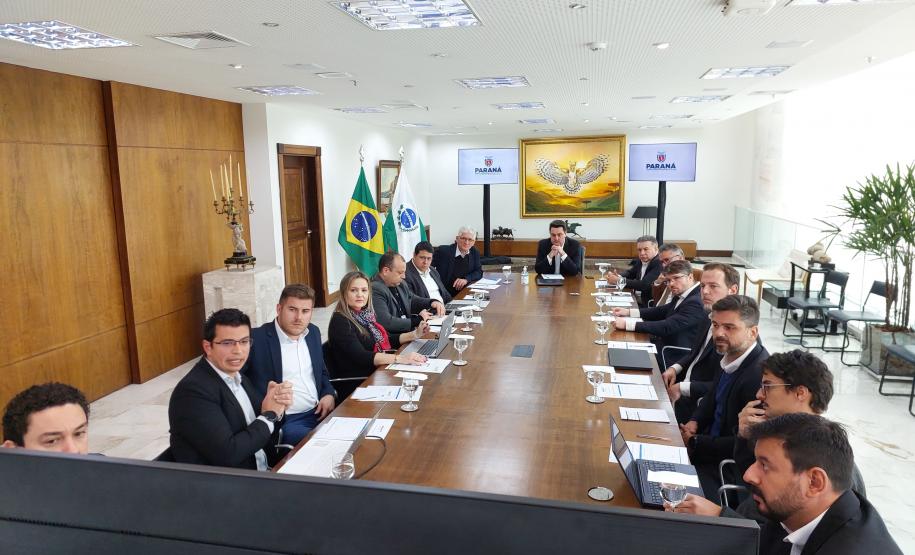 Comitê de Governança Fiscal apresenta panorama das contas públicas ao governador Carlos Massa Ratinho Junior