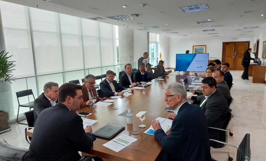 Comitê de Governança Fiscal apresenta panorama das contas públicas ao governador Carlos Massa Ratinho Junior