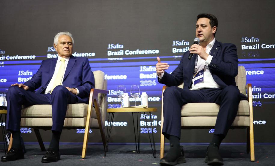 Ratinho Junior defende privatizações e concessões em evento com investidores