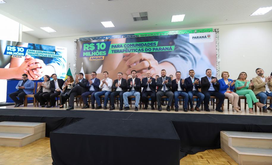 Governador anuncia R$ 10 milhões por ano para apoio a comunidades terapêuticas