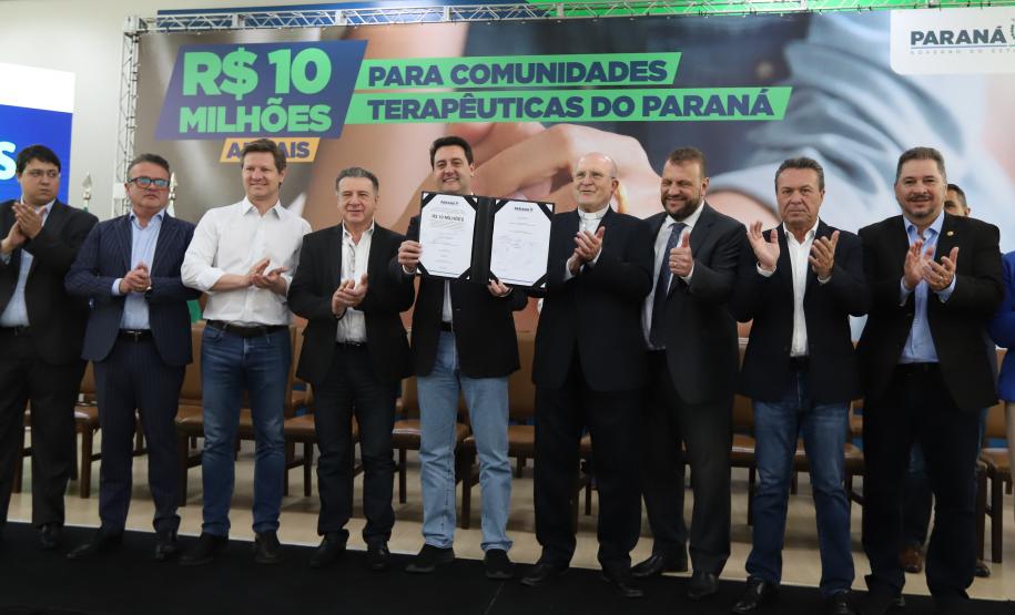 Governador anuncia R$ 10 milhões por ano para apoio a comunidades terapêuticas