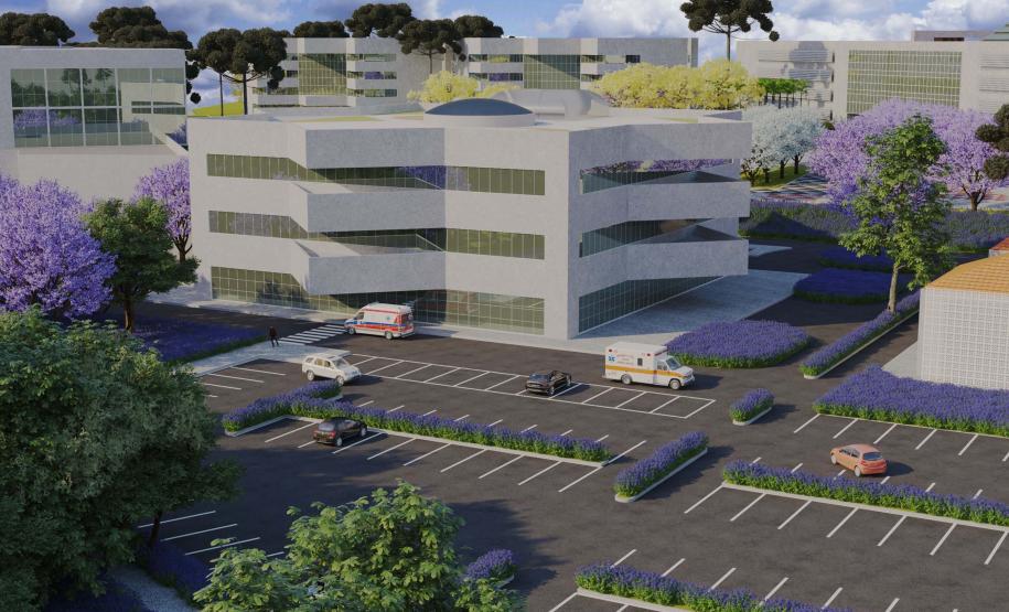 Hospital Infantil Waldemar Monastier em Campo Largo.