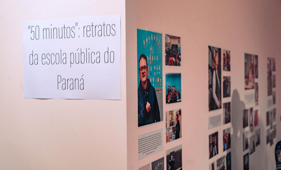 O rosto da escola pública: Seed-PR homenageia professores com exposição fotográfica