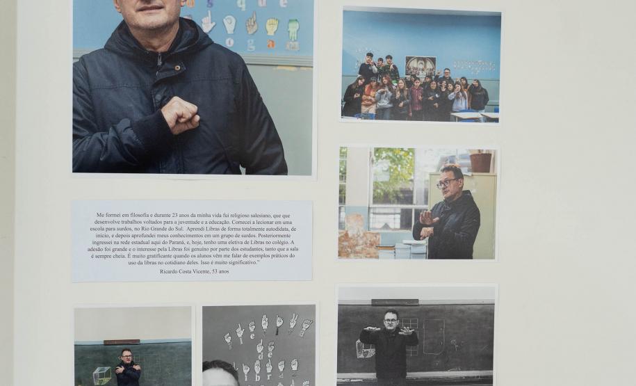 O rosto da escola pública: Seed-PR homenageia professores com exposição fotográfica