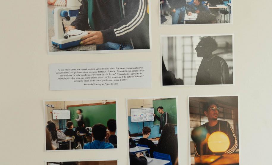 O rosto da escola pública: Seed-PR homenageia professores com exposição fotográfica