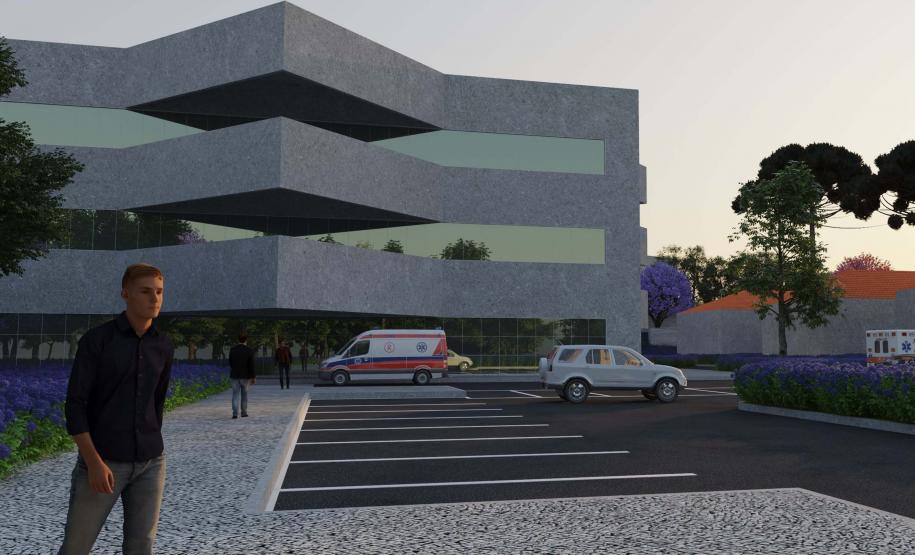 Hospital Infantil Waldemar Monastier em Campo Largo.