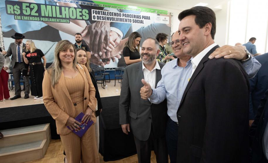 Governador anuncia R$ 52 milhões em emendas para organizações sociais