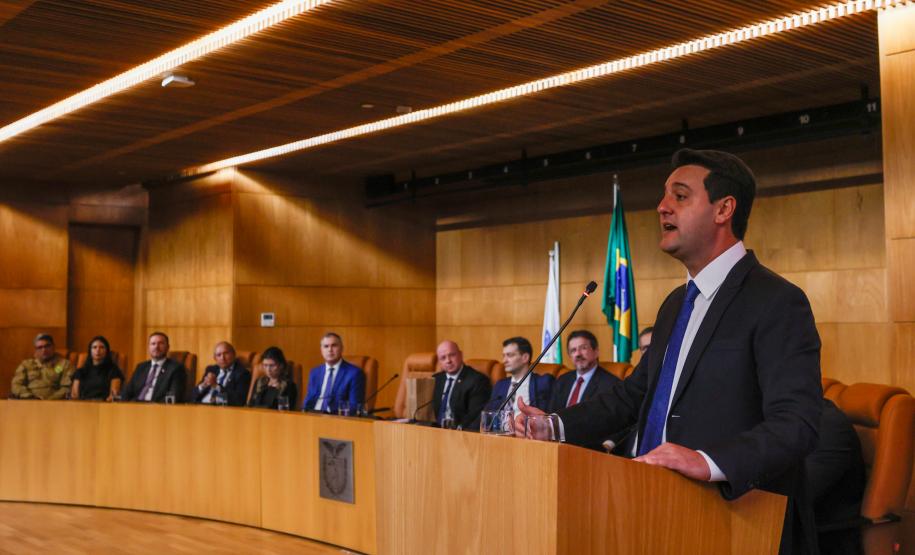 Governador anuncia apoio do Estado ao Gaeco para criação de núcleo em Umuarama