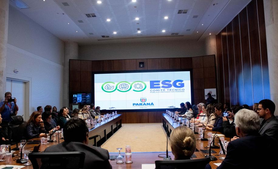 Primeiro encontro do Comitê ESG do Paraná reúne poder público e empresas