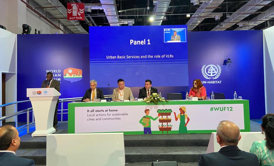 No segundo dia de WUF12, comitiva paranaense participa de painéis e debates