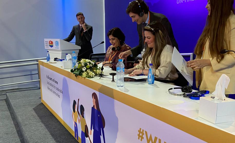 Em evento no Egito, Paraná vira primeiro Hub Local2030 lançado pela ONU Habitat no mundo