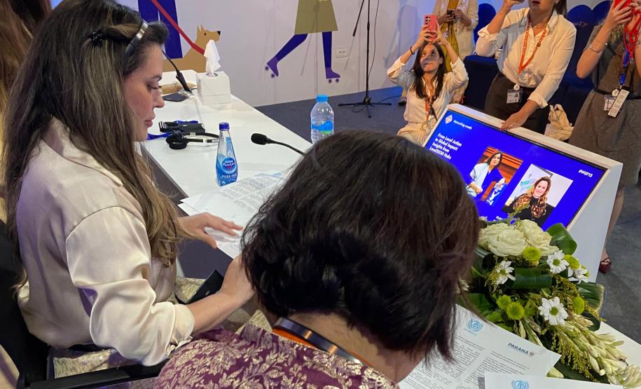 Em evento no Egito, Paraná vira primeiro Hub Local2030 lançado pela ONU Habitat no mundo