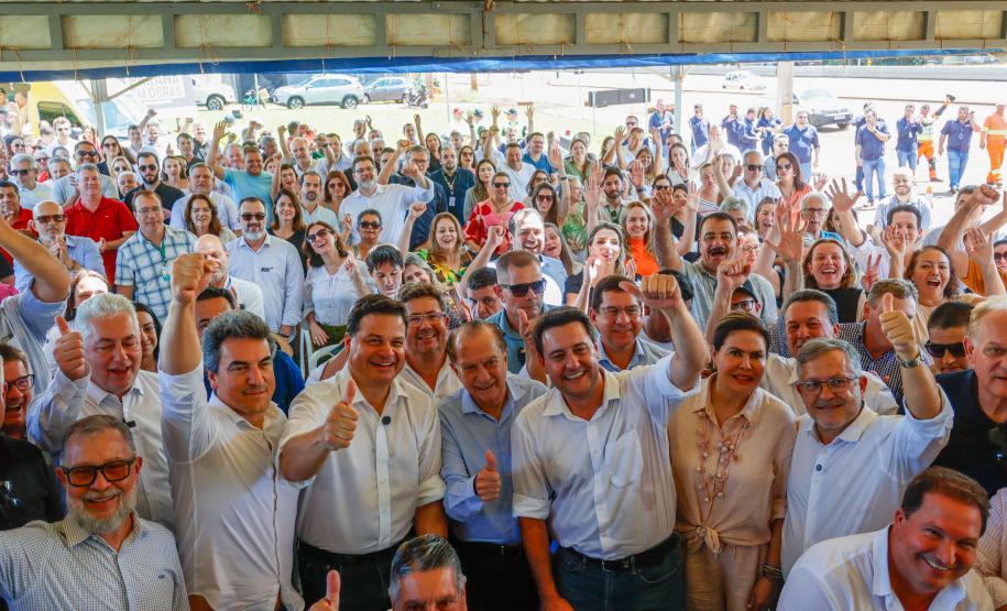 Governador inaugura a duplicação da PR-317 e PR-840 em Campo Mourão