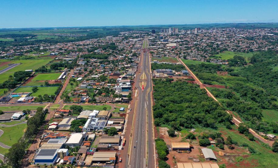 Governador inaugura a duplicação da PR-317 e PR-840 em Campo Mourão