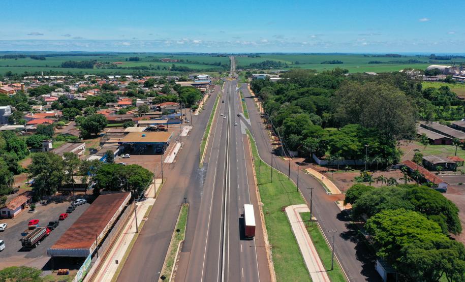 Governador inaugura a duplicação da PR-317 e PR-840 em Campo Mourão