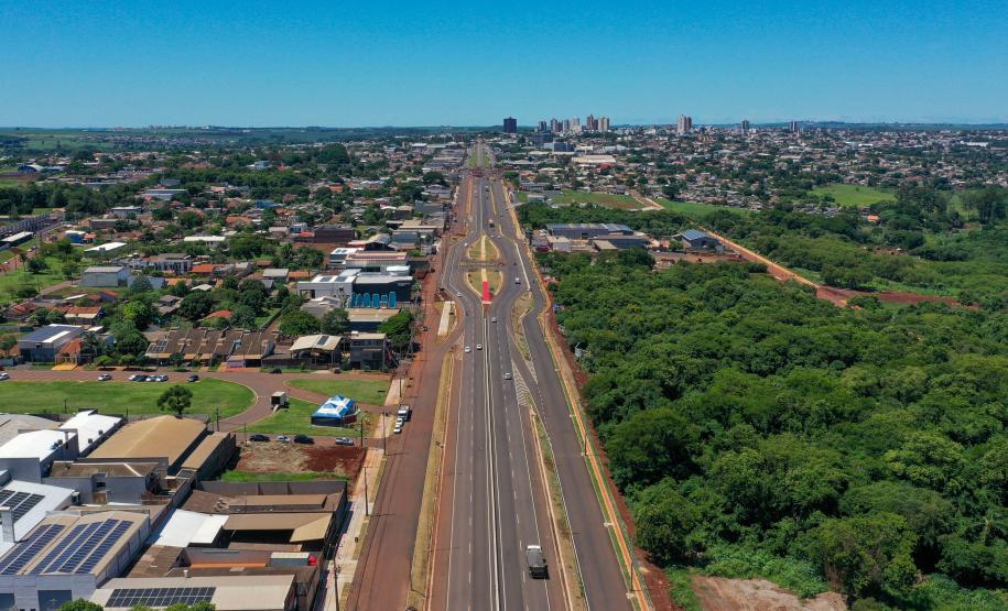 Governador inaugura a duplicação da PR-317 e PR-840 em Campo Mourão