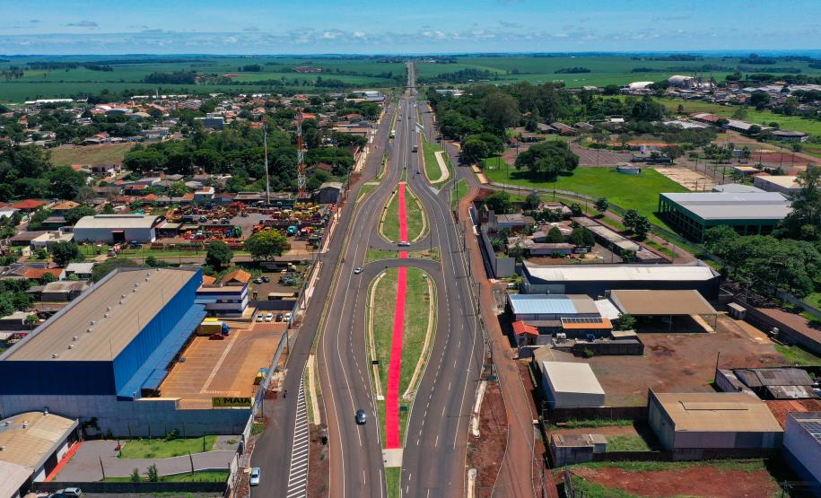 Governador inaugura a duplicação da PR-317 e PR-840 em Campo Mourão