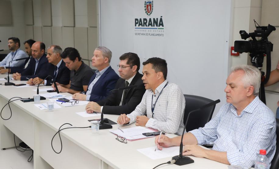 Na foto, BR 277, região da nova trincheira.