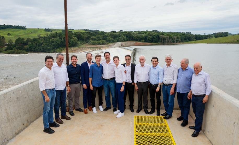 Governador participa da inauguração de PCH capaz de atender 75 mil residências