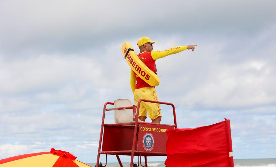 Cuidados na água: Corpo de Bombeiros Militar reforça orientações aos banhistas
