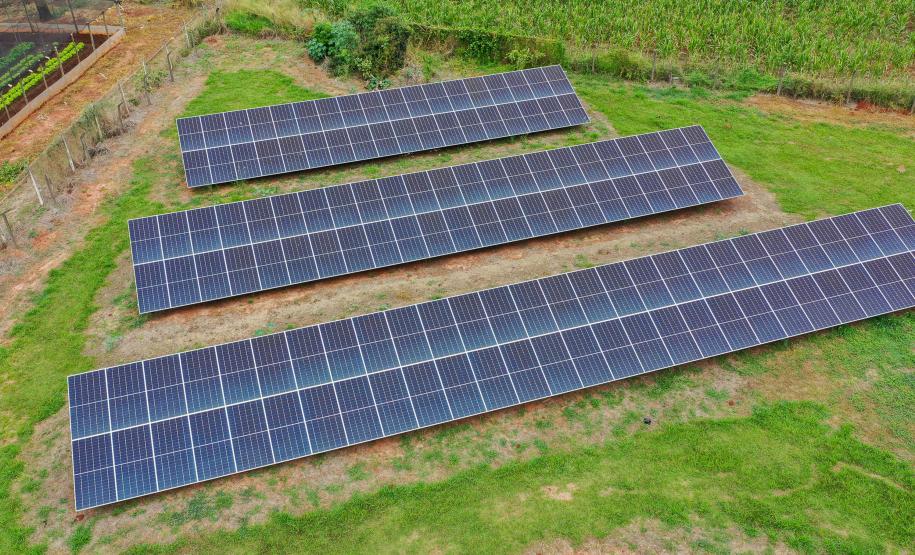 Itaipulândia, 16 de maio de 2024 - Usina de BioGás - produção de energia gerada a partir, neste caso, dos dejetos de suínos -, em Itaipulândia, região oeste do Paraná.