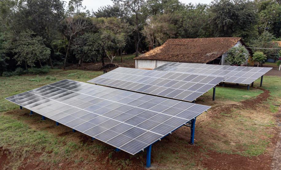 Itaipulândia, 16 de maio de 2024 - Usina de BioGás - produção de energia gerada a partir, neste caso, dos dejetos de suínos -, em Itaipulândia, região oeste do Paraná.