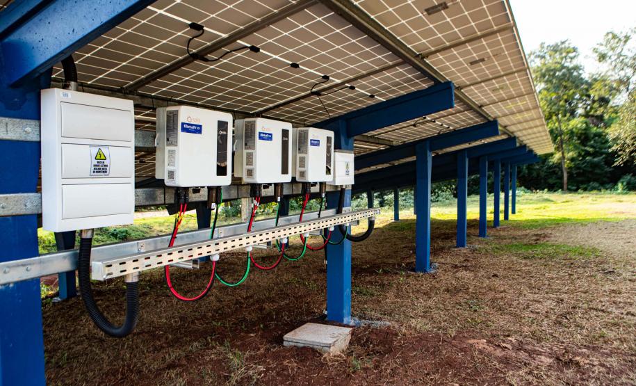 Itaipulândia, 16 de maio de 2024 - Usina de BioGás - produção de energia gerada a partir, neste caso, dos dejetos de suínos -, em Itaipulândia, região oeste do Paraná.