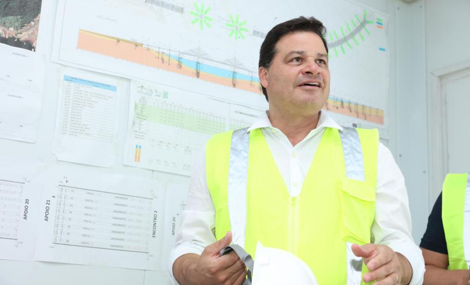 Com avanços na estrutura, Ponte de Guaratuba alcança 35,3% de execução