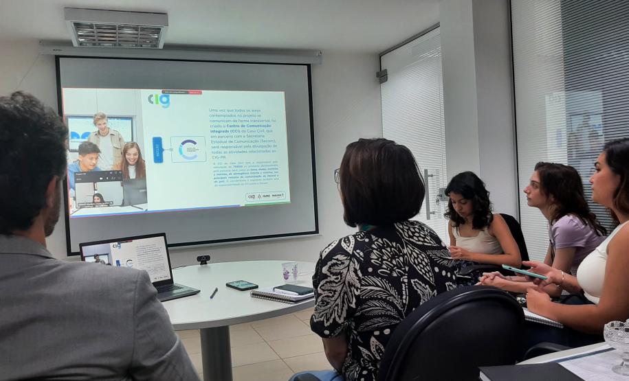 Casa Civil de São Paulo conhece projeto do CIG-PR