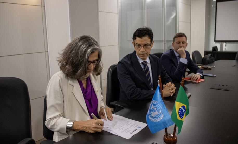 Paraná e ONU-Habitat firmam parceria para desenvolvimento urbano sustentável