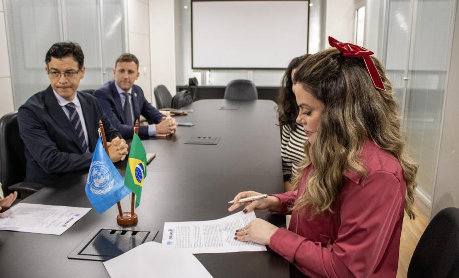 Paraná e ONU-Habitat firmam parceria para desenvolvimento urbano sustentável