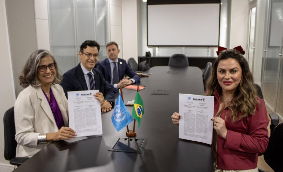 Paraná e ONU-Habitat firmam parceria para desenvolvimento urbano sustentável