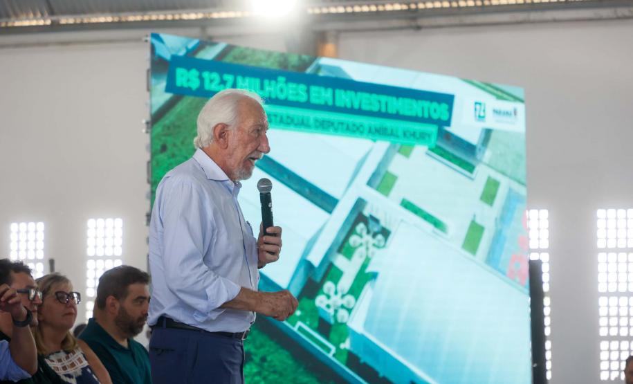 Com investimento de R$ 12,7 milhões, Estado inaugura o Colégio Aníbal Khury em Guaratuba