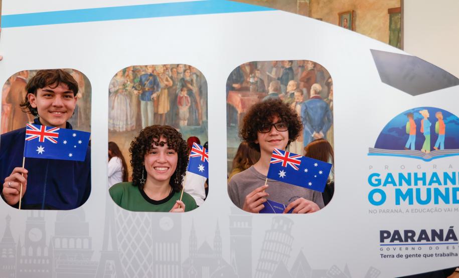 Abertas as inscrições para o Ganhando o Mundo 2026 Foto: Gabriel Rosa/AEN