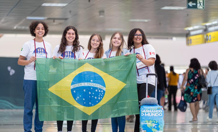 Abertas as inscrições para o Ganhando o Mundo 2026 Foto: Lucas Fermin/SEED