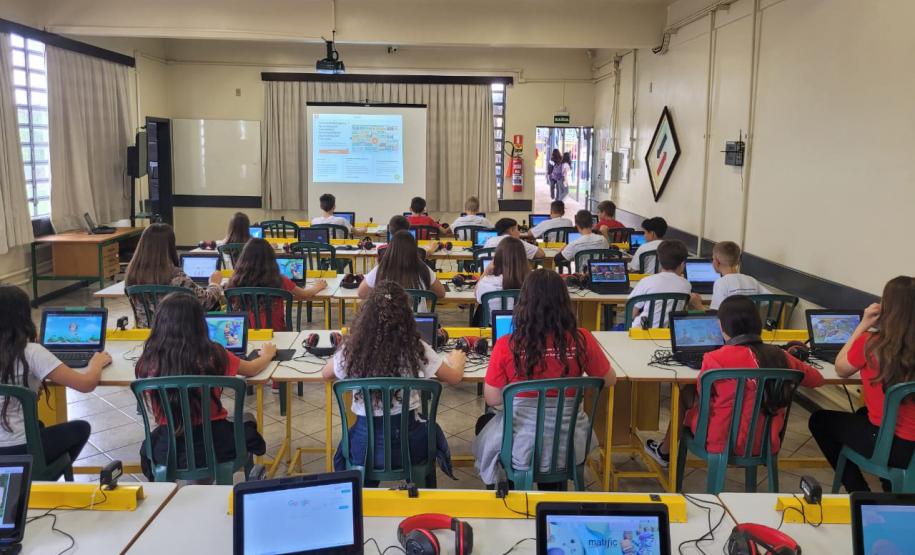 Paraná é o estado que mais gastou com educação em todo o Brasil em 2024 Foto: Lucas Fermin/SEED