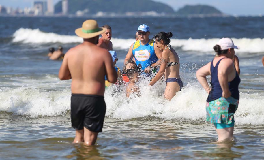 Com 1.068 atendimentos, cadeiras anfíbias batem recorde de utilização no Verão Maior