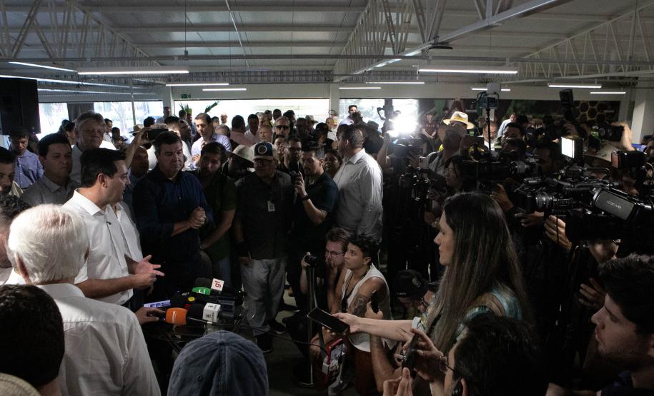 No Show Rural, Ratinho Junior destaca protagonismo do Paraná no agronegócio