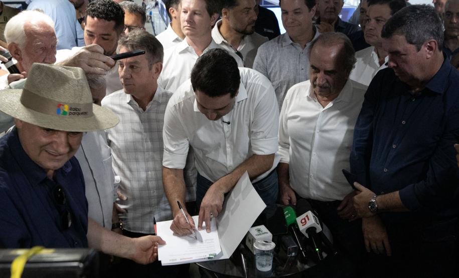 No Show Rural, Ratinho Junior destaca protagonismo do Paraná no agronegócio