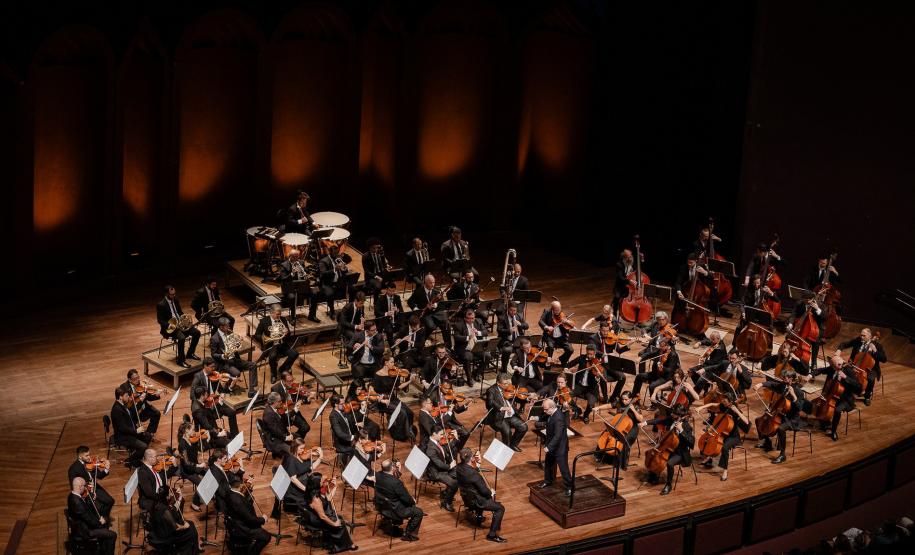 Centro Cultural Teatro Guaíra - Orquestra Sinfônica em Almirante Tamandaré – A Orquestra Sinfônica do Paraná fará nesta sexta (21) um concerto especial que marca a abertura da programação de 2025 do Centro de Convenções Prefeito Sebastião Natal Colodel, em Almirante Tamandaré, na Região Metropolitana de Curitiba. Foto: Vitor Dia