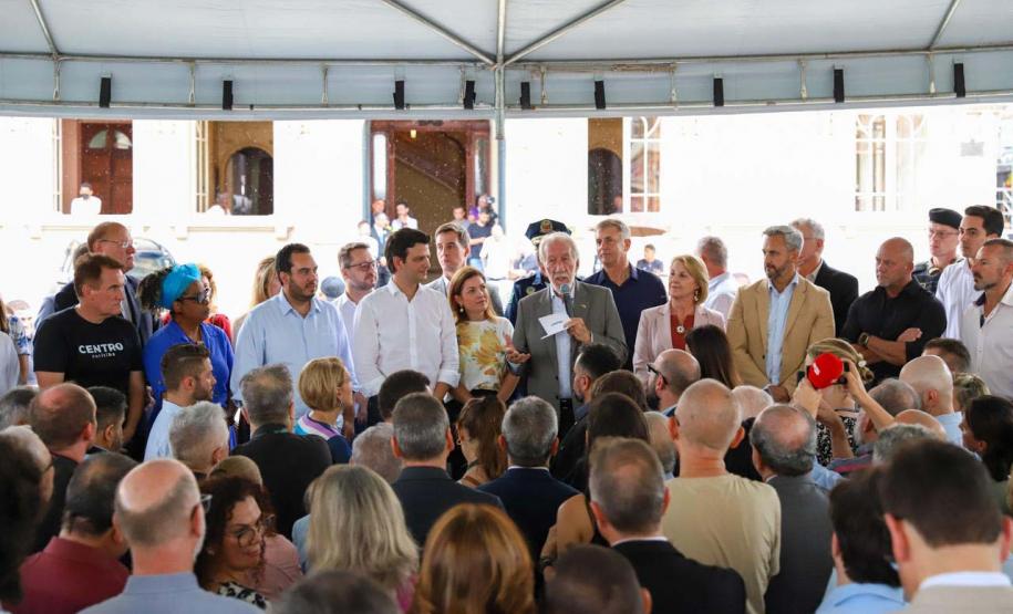 Estado apoia planejamento de Curitiba para revitalização da região central